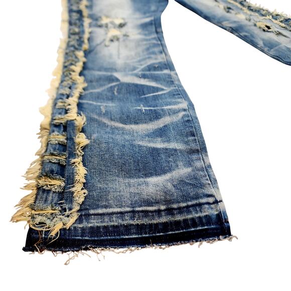 THRT DENIM-LUCAS-STRAIGHT LEG JEANS SIZE 40 - Picture 3 of 15